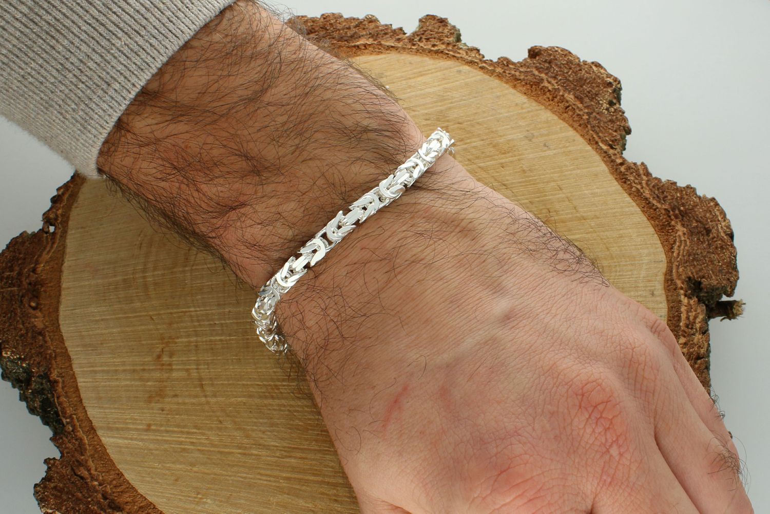 Bransoletka srebrna splot królewski próba 925, DIA-BRA-12525-925 5mm Bransoletka wykonana z najwyższej jakości srebra. Idealny pomysł na prezent dla kobiety lub mężczyzny. 1.jpg